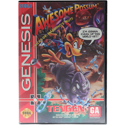Awesome Possum... Kicks Dr. Machino's Butt