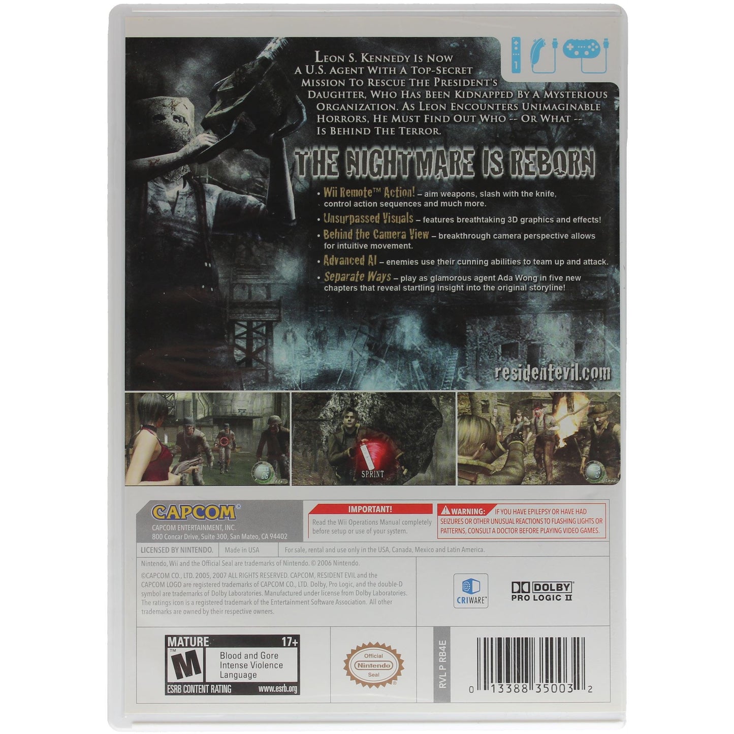 Resident Evil 4 [Wii Edition]