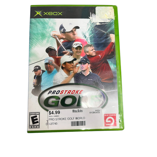 ProStroke Golf World Tour 2007 (Xbox)