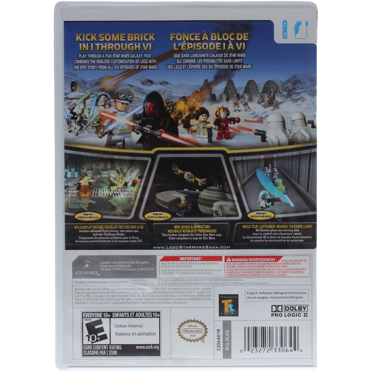 LEGO: Star Wars: The Complete Saga (Wii)