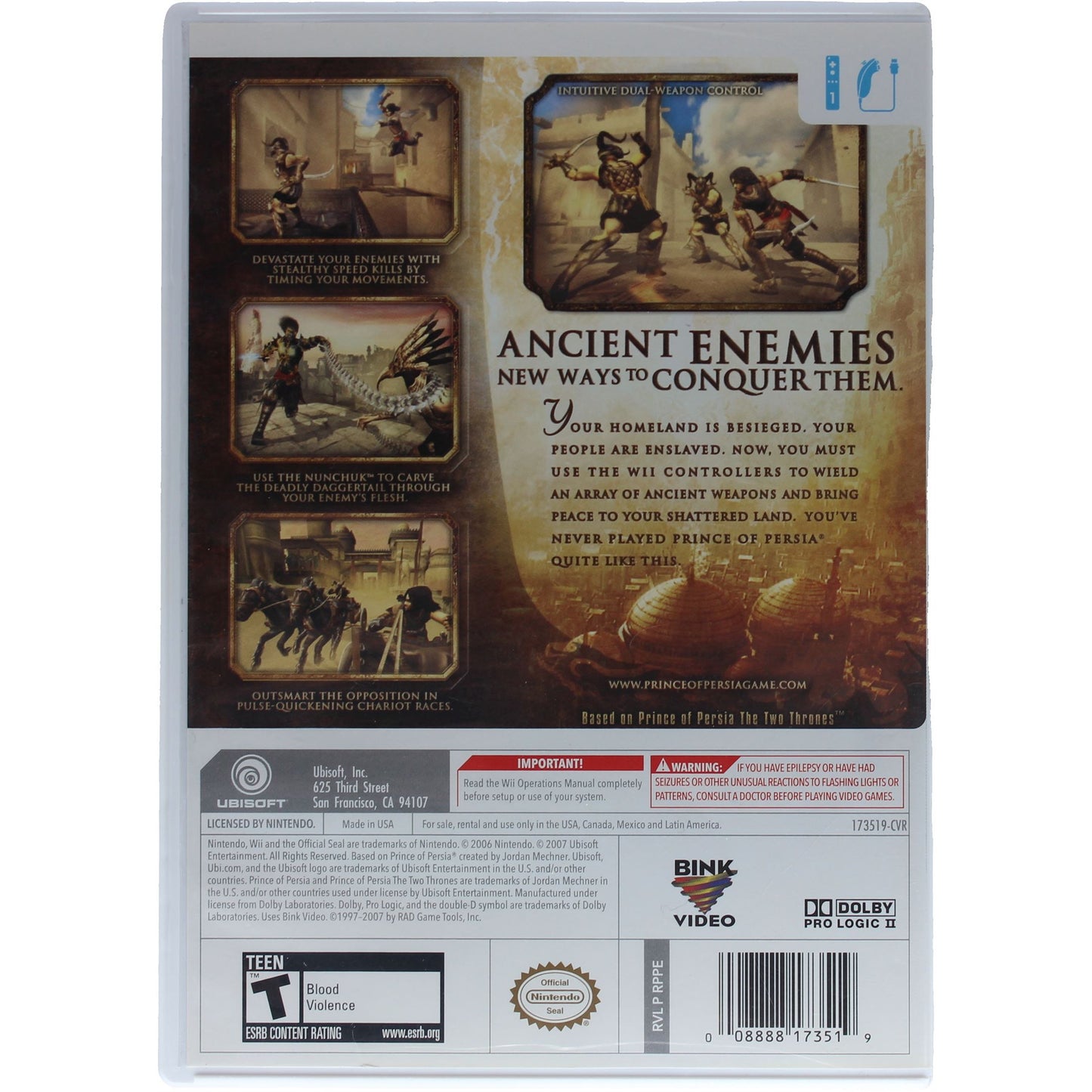 Prince Of Persia: Rival Swords (Wii)