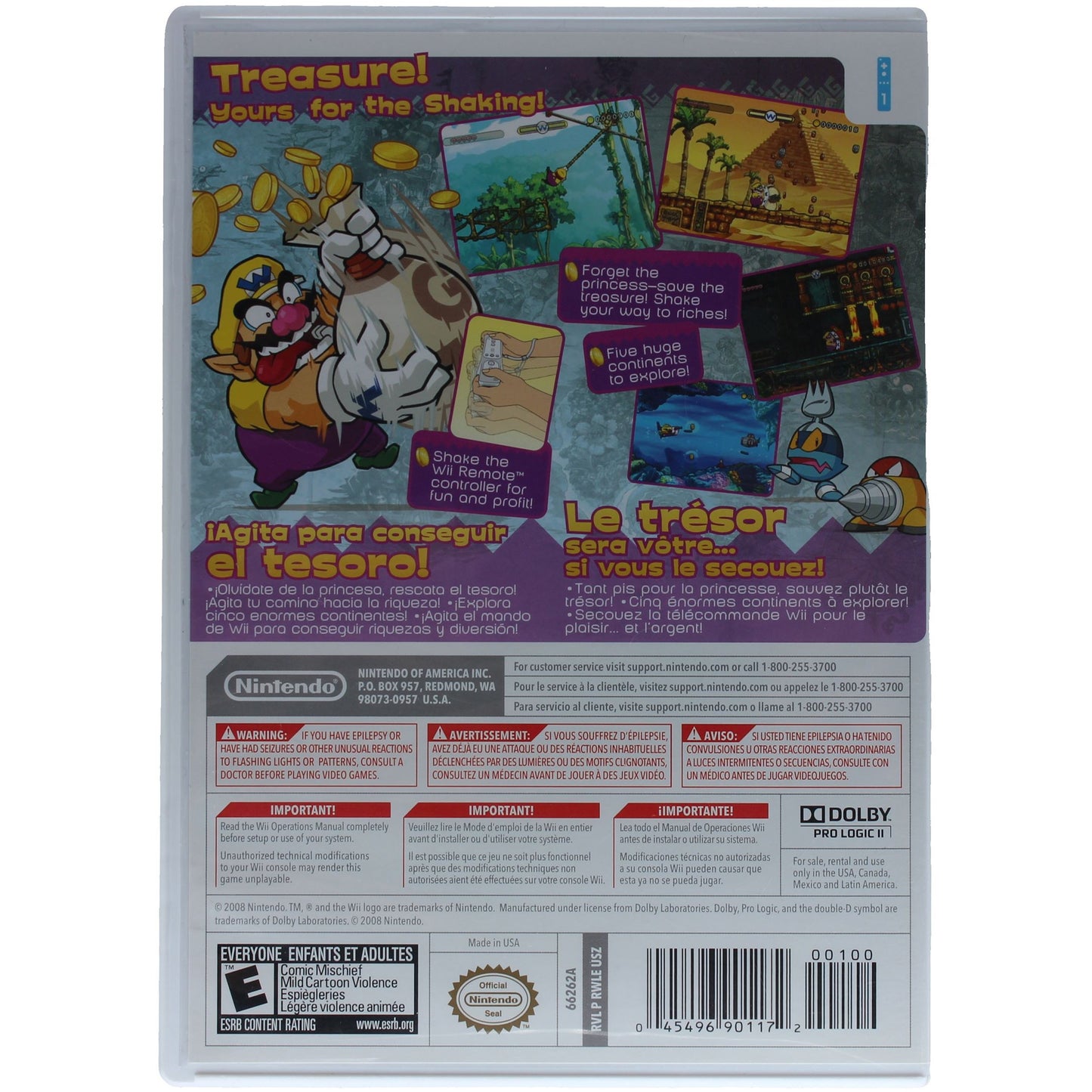 Wario Land Shake It! (Wii)