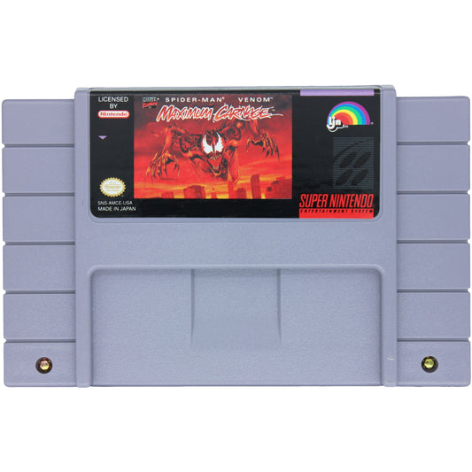 Spider-Man And Venom: Maximum Carnage (SNES)