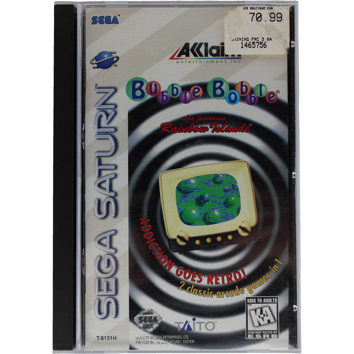 Bubble Bobble Also Featuring Rainbow Islands