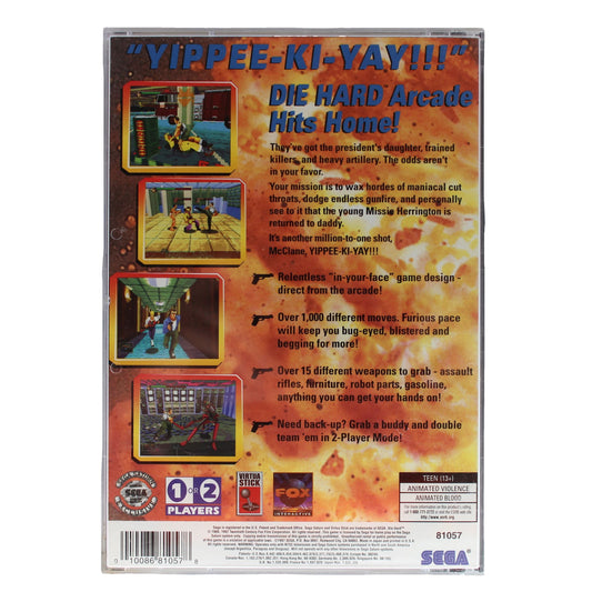 Die Hard: Arcade (Saturn)