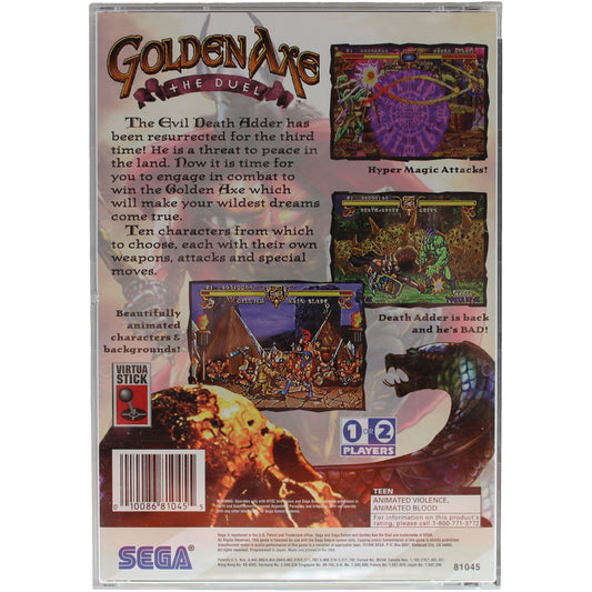 Golden Axe: The Duel (Saturn)