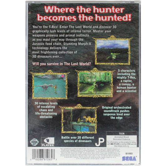 The Lost World: Jurassic Park (Saturn)