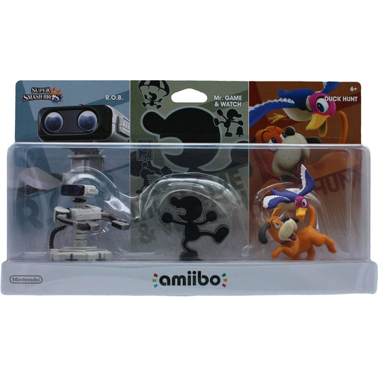 R.O.B. / Mr. Game & Watch / Duck Hunt (amiibo)