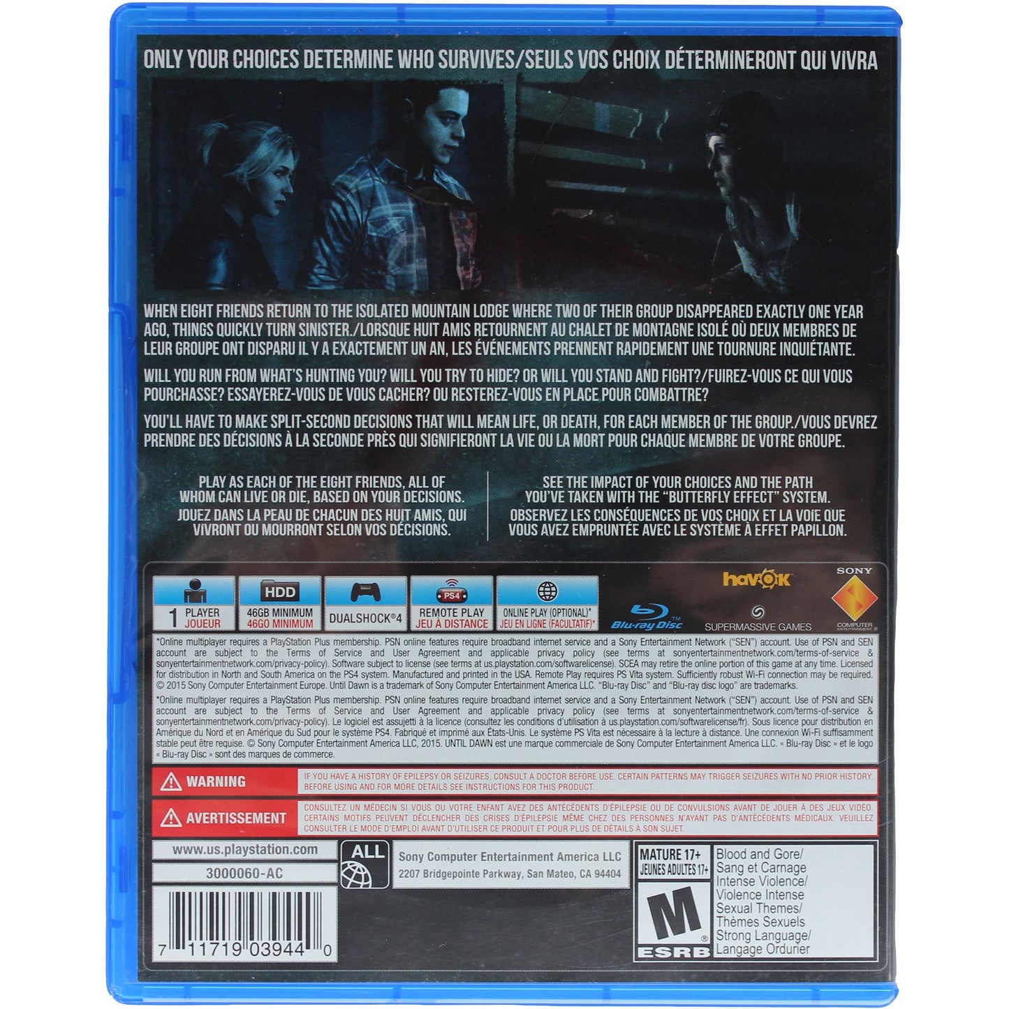 Until Dawn (PS4)