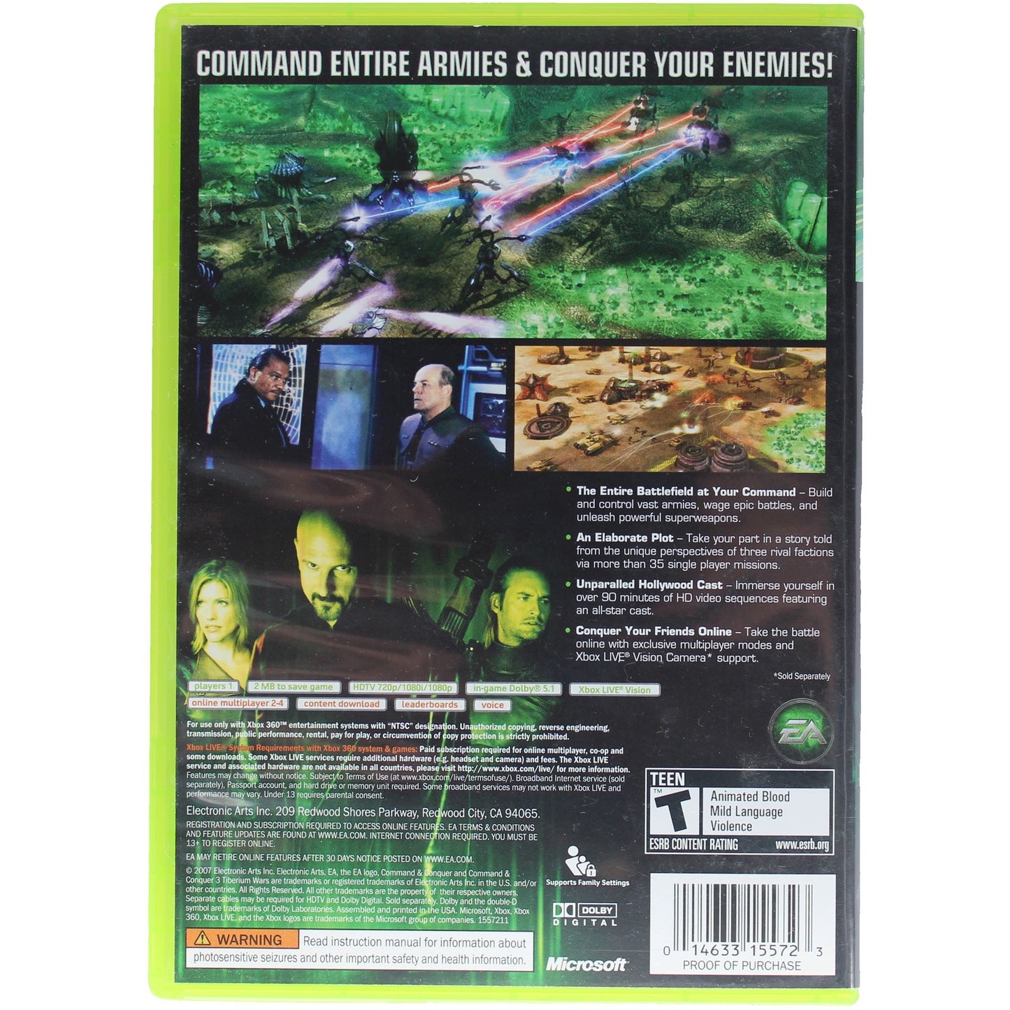 Command & Conquer 3: Tiberium Wars (Xbox 360)