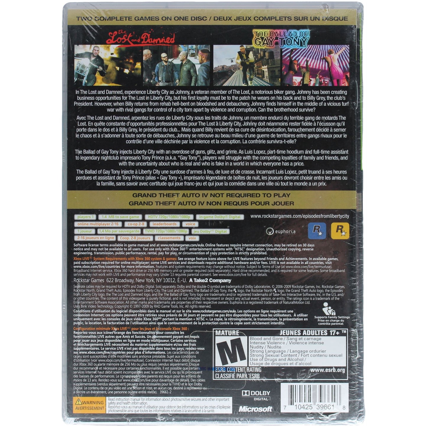 Grand Theft Auto: Episodes From Liberty City (Xbox 360)