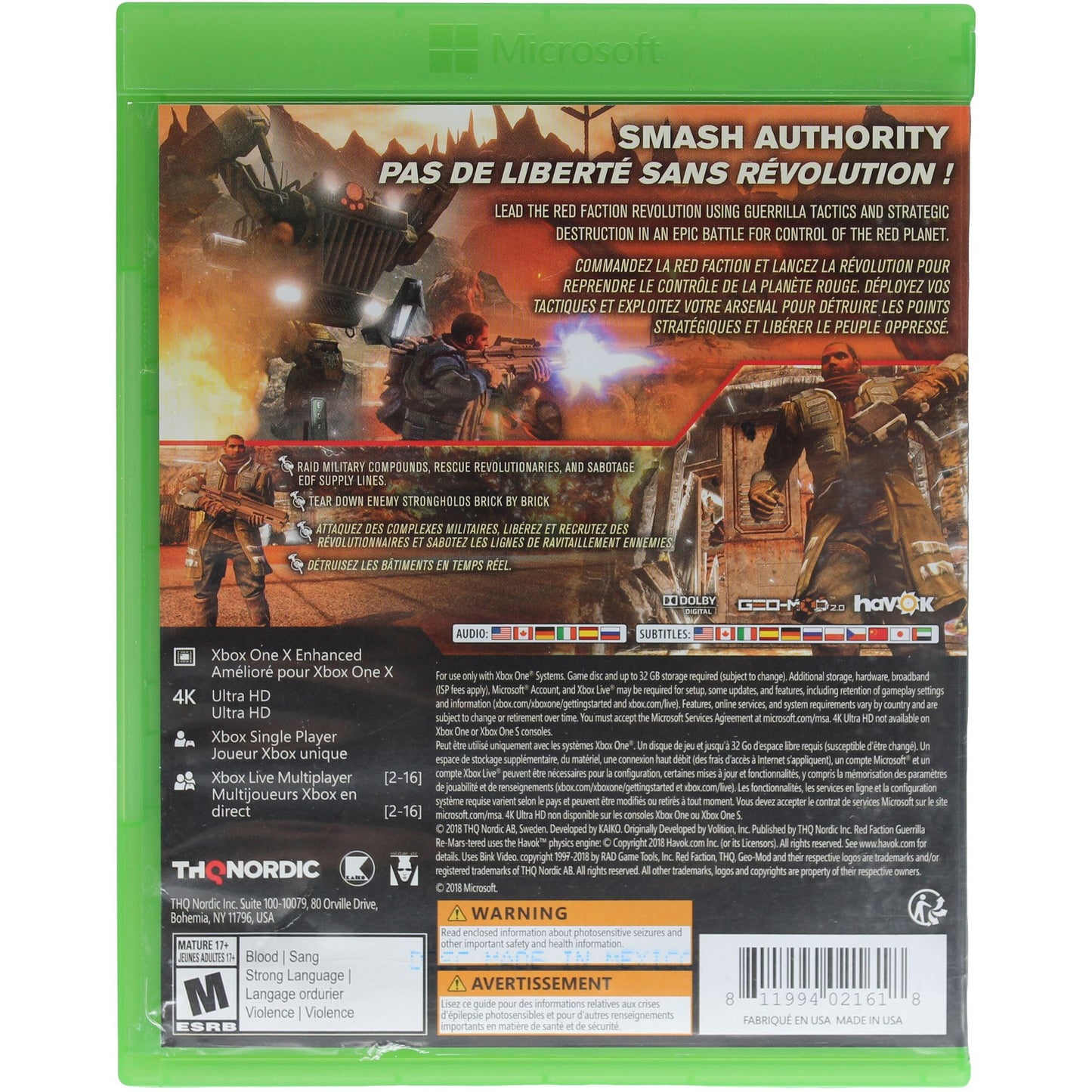 Red Faction: Guerrilla Remastered