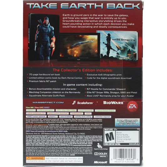 Mass Effect 3 [N7 Collector's Edition] (Xbox360)