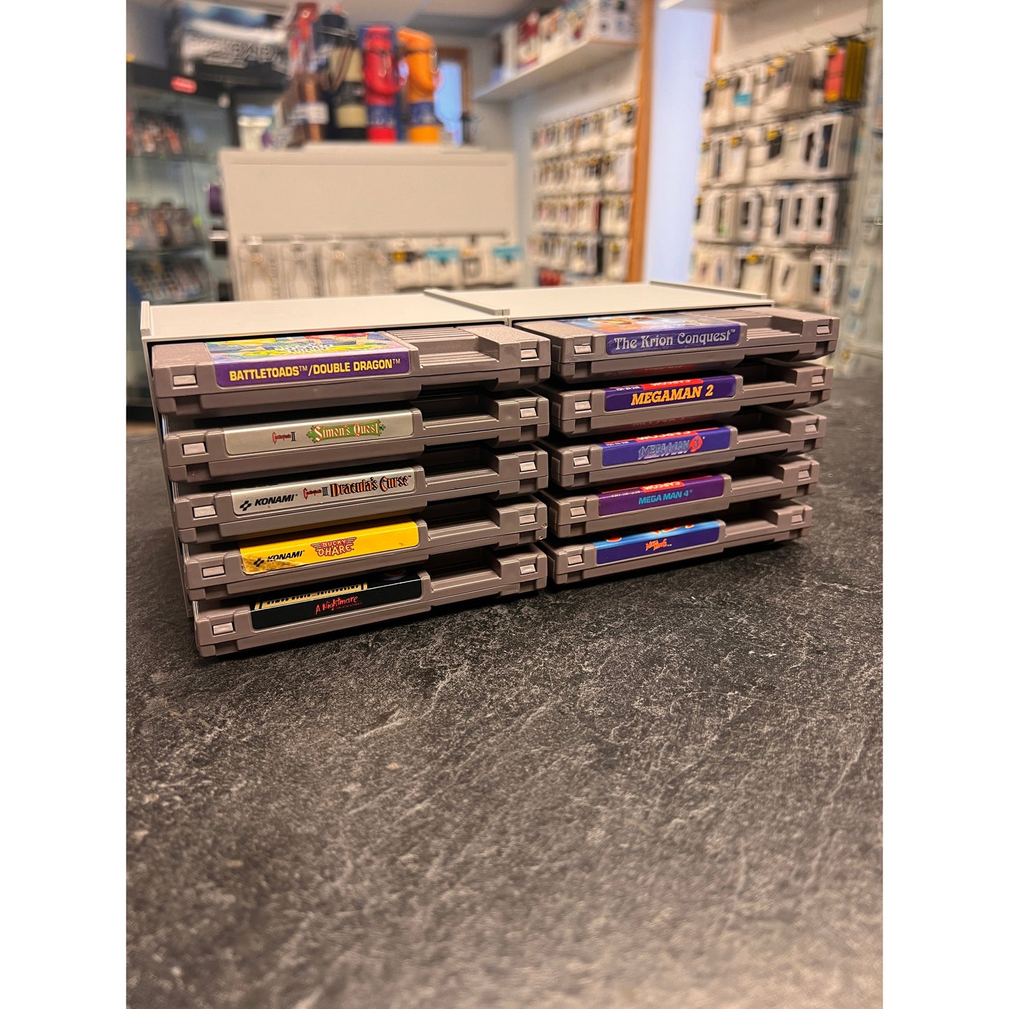NES 5 cart tower (stackable)