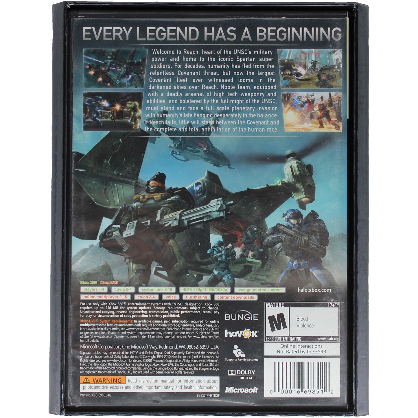 Halo: Reach [Limited Edition] (Xbox360)