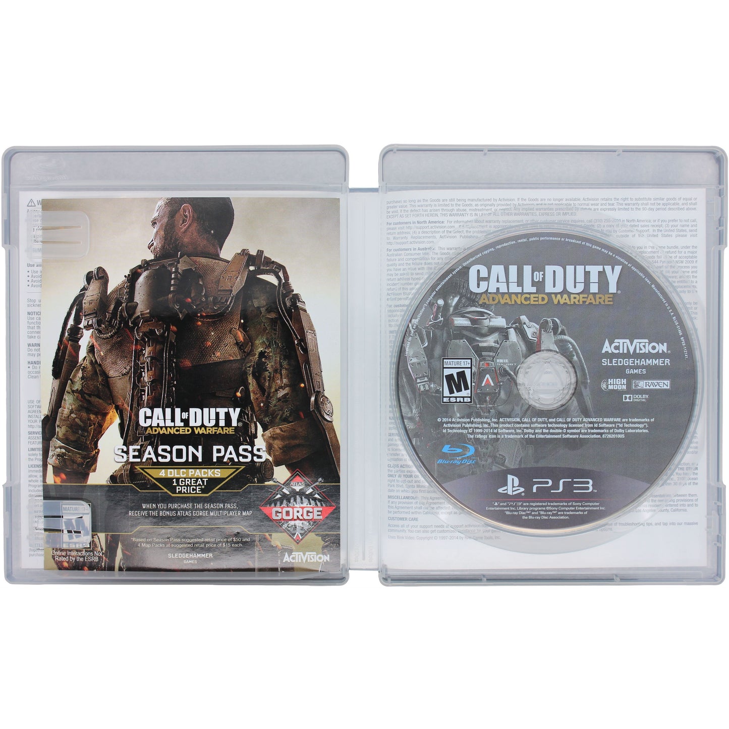 Call Of Duty: Advanced Warfare (PS3)