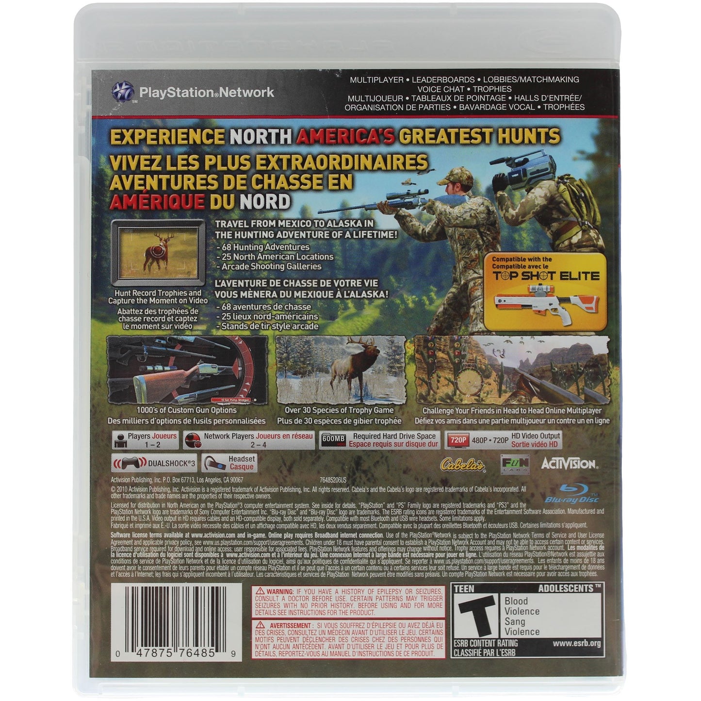 Cabela's North American Adventures (PS3)