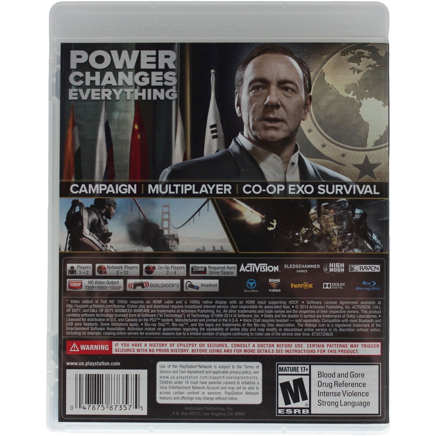 Call Of Duty: Advanced Warfare (PS3)