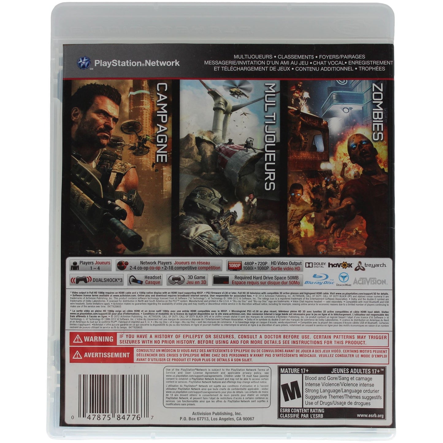 Call Of Duty: Black Ops II (PS3)