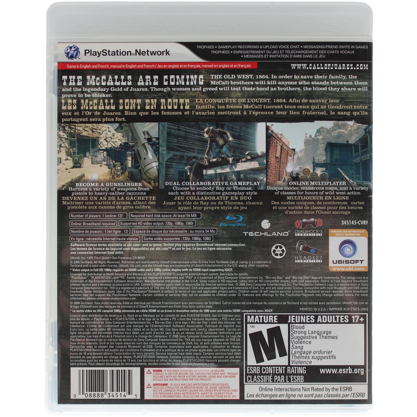 Call Of Juarez: Bound In Blood