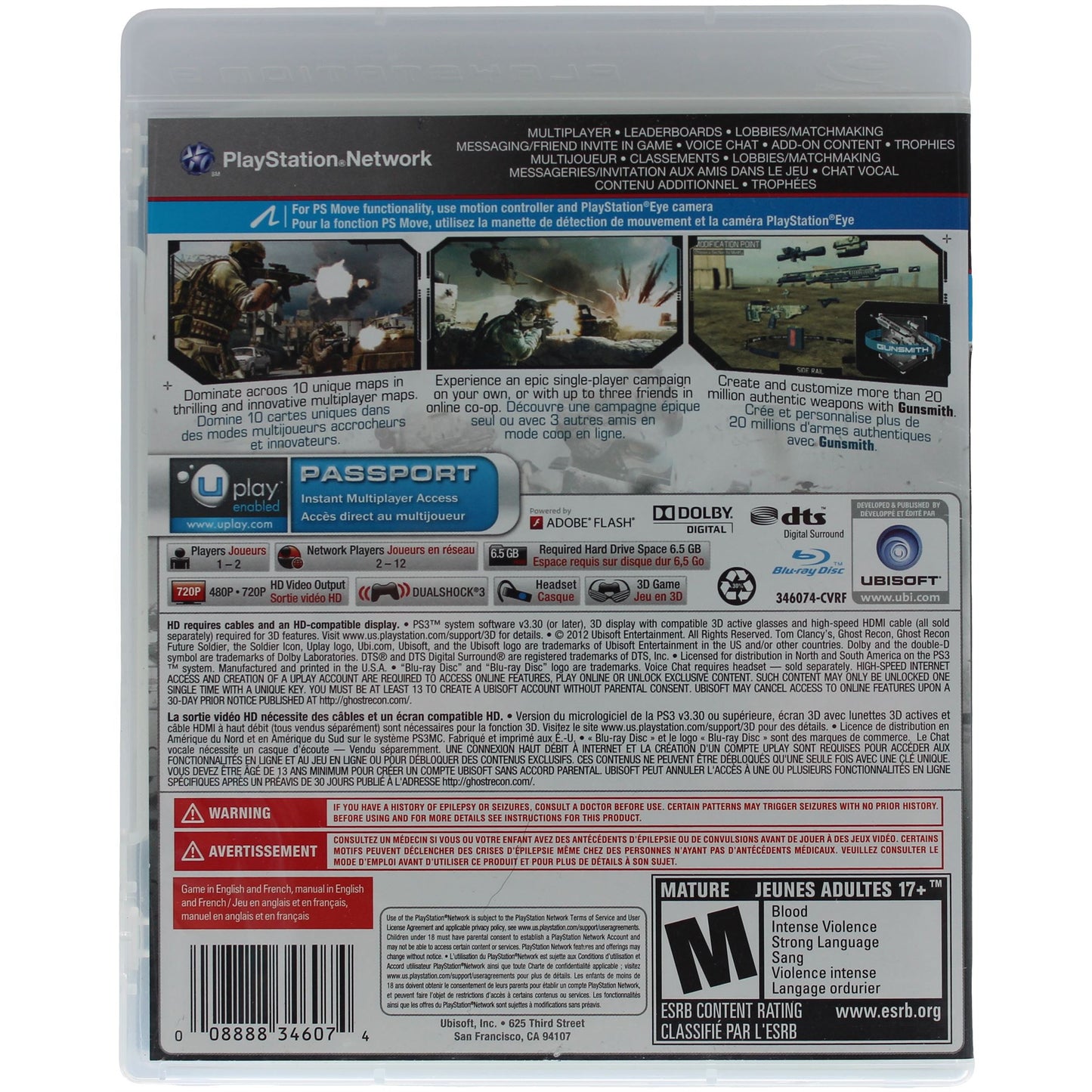 Tom Clancy's Ghost Recon: Future Soldier (PS3)