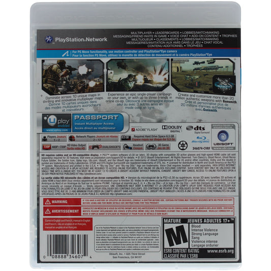 Tom Clancy's Ghost Recon: Future Soldier (PS3)