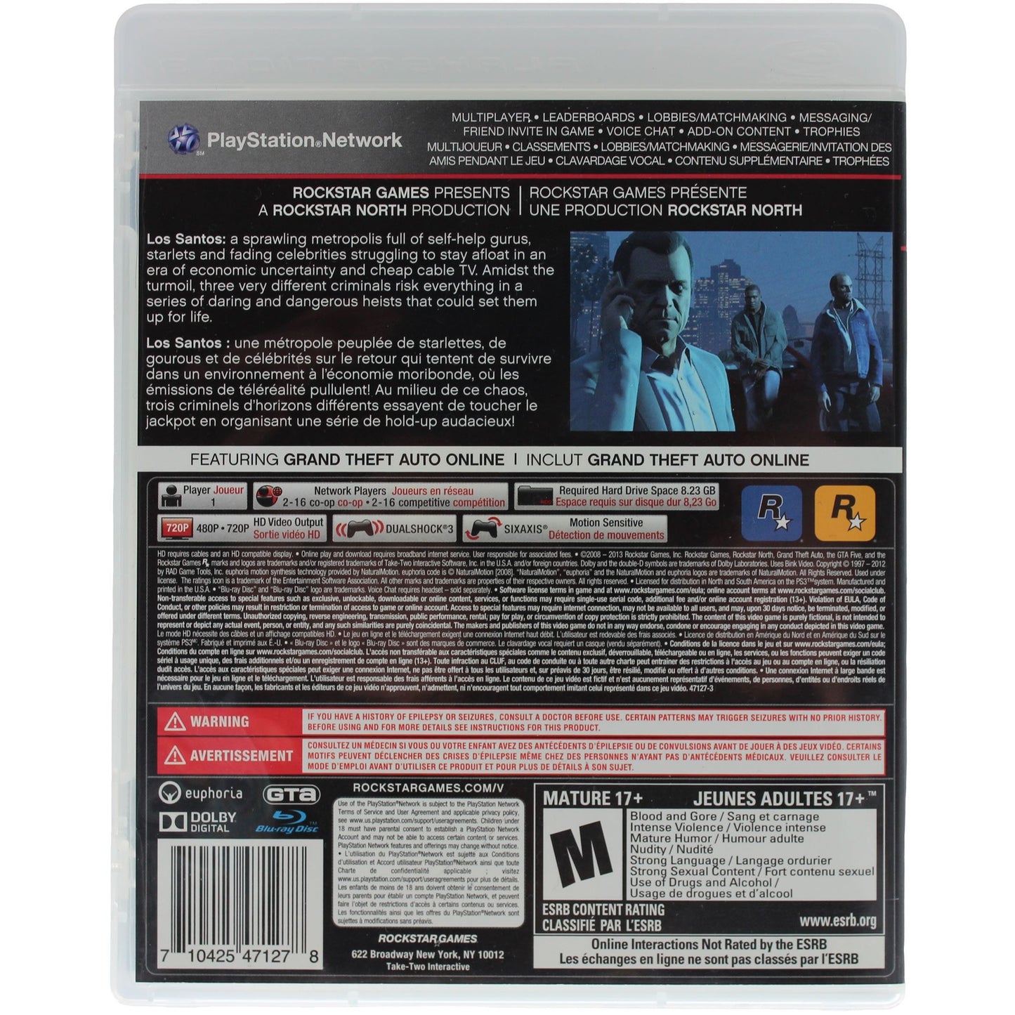 Grand Theft Auto V (PS3)