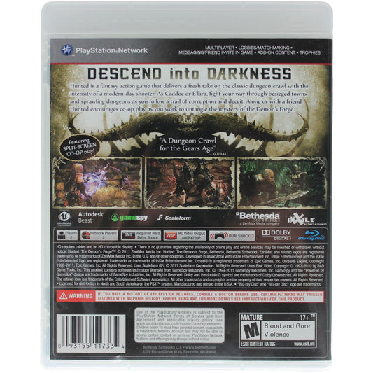 Hunted: The Demon's Forge (PS3)