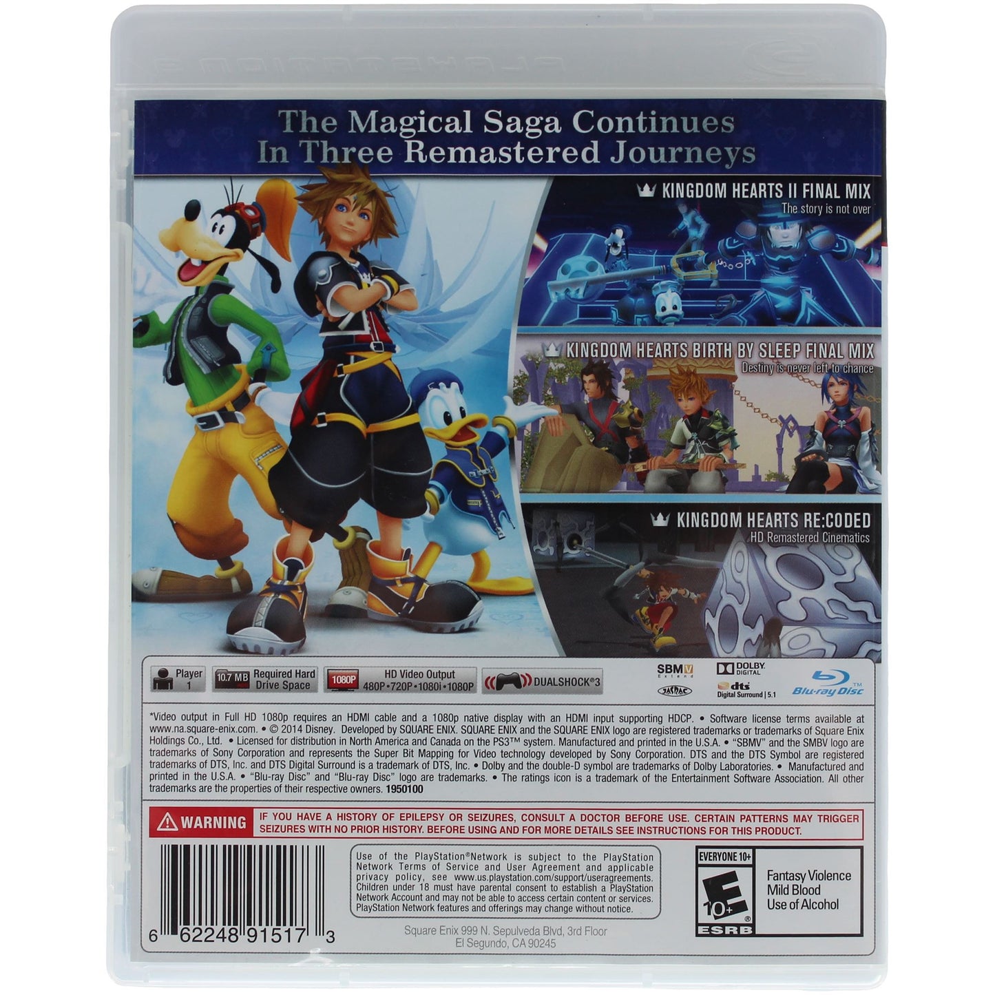 Kingdom Hearts: HD 2.5 ReMIX