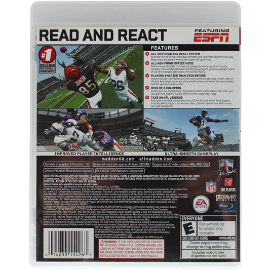 Madden NFL 08 (PS3)