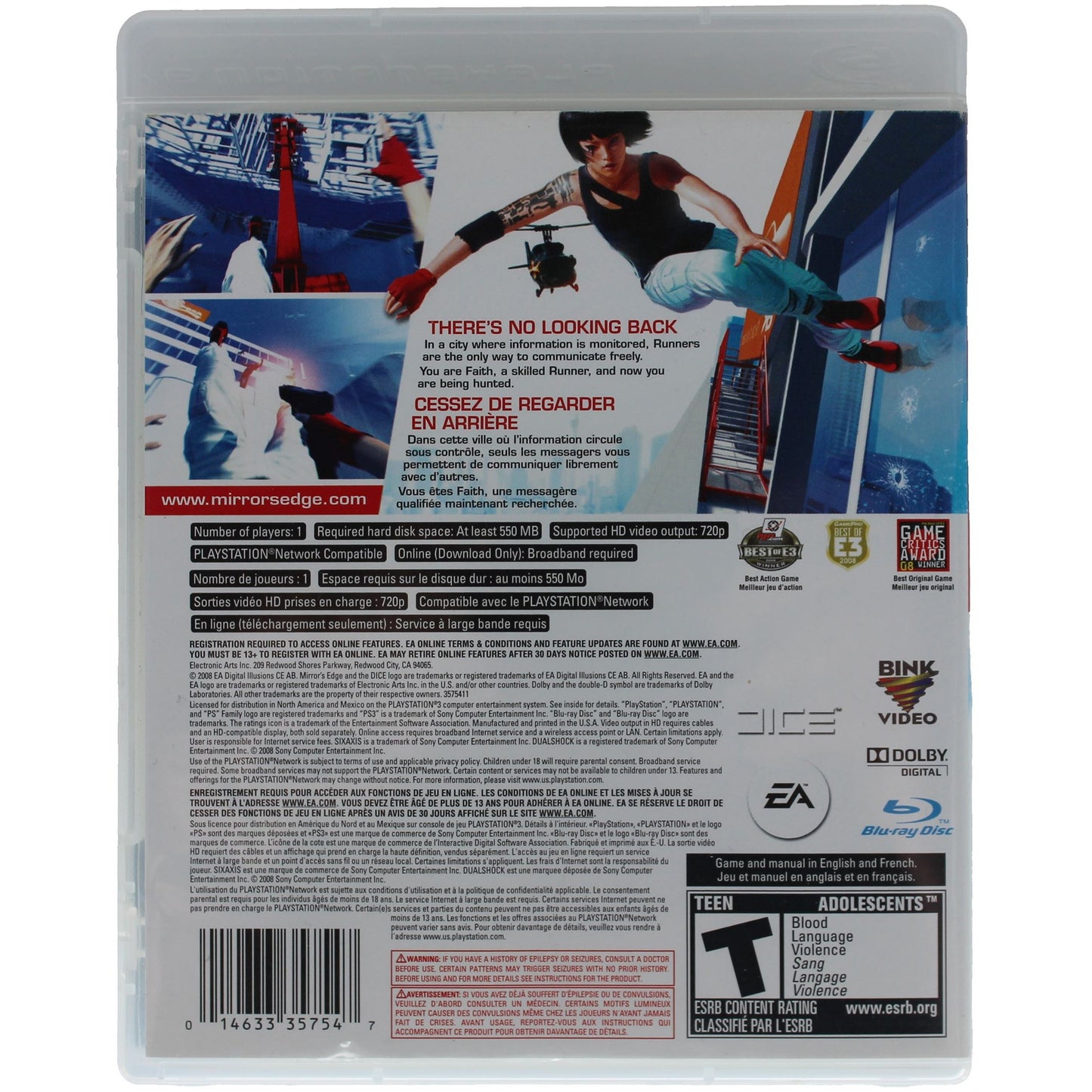 Mirror's Edge (PS3)