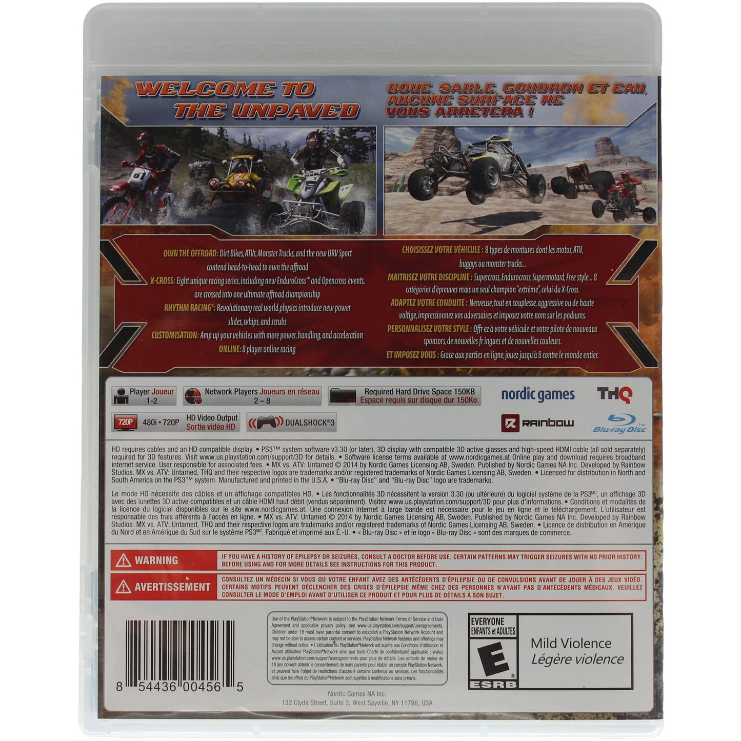 MX Vs. ATV: Untamed (PS3)