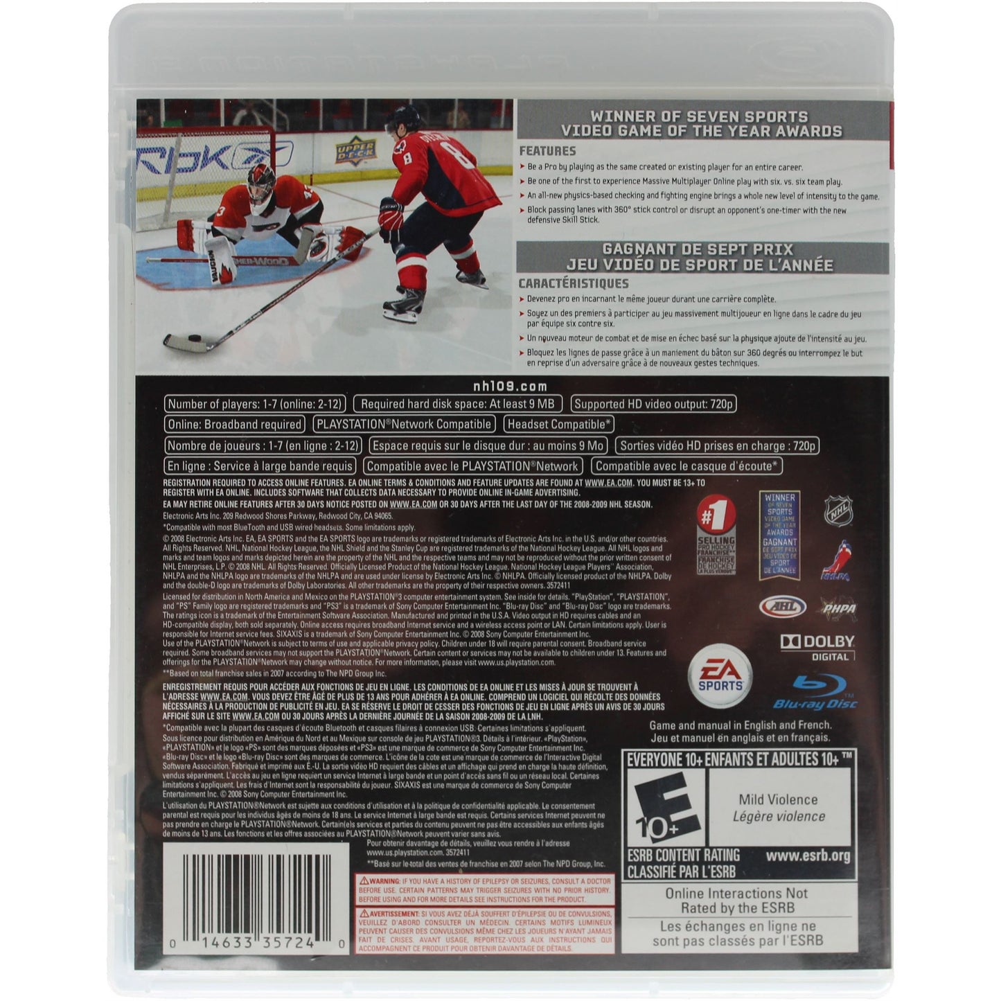 NHL 09 (PS3)