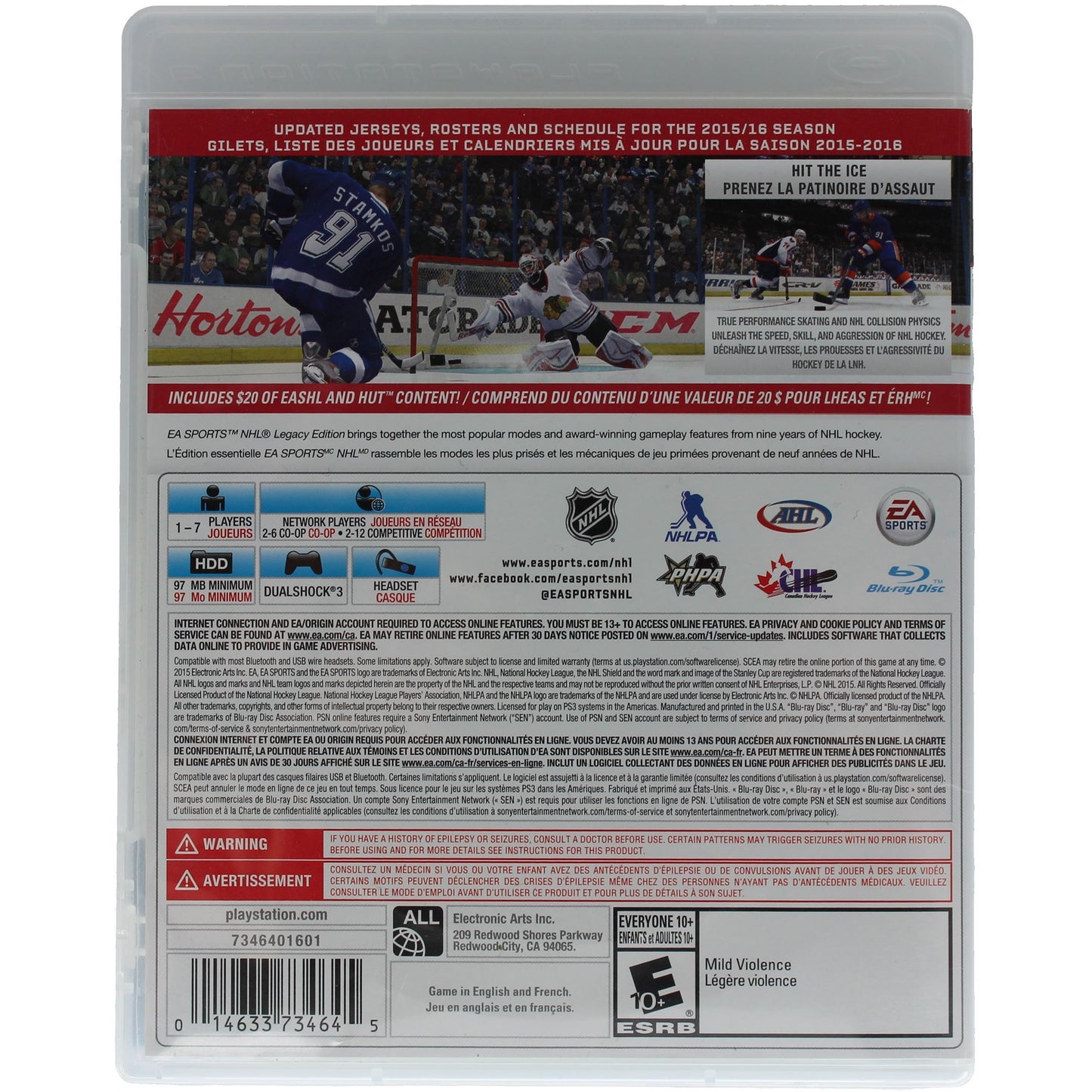 NHL Legacy Edition (PS3)