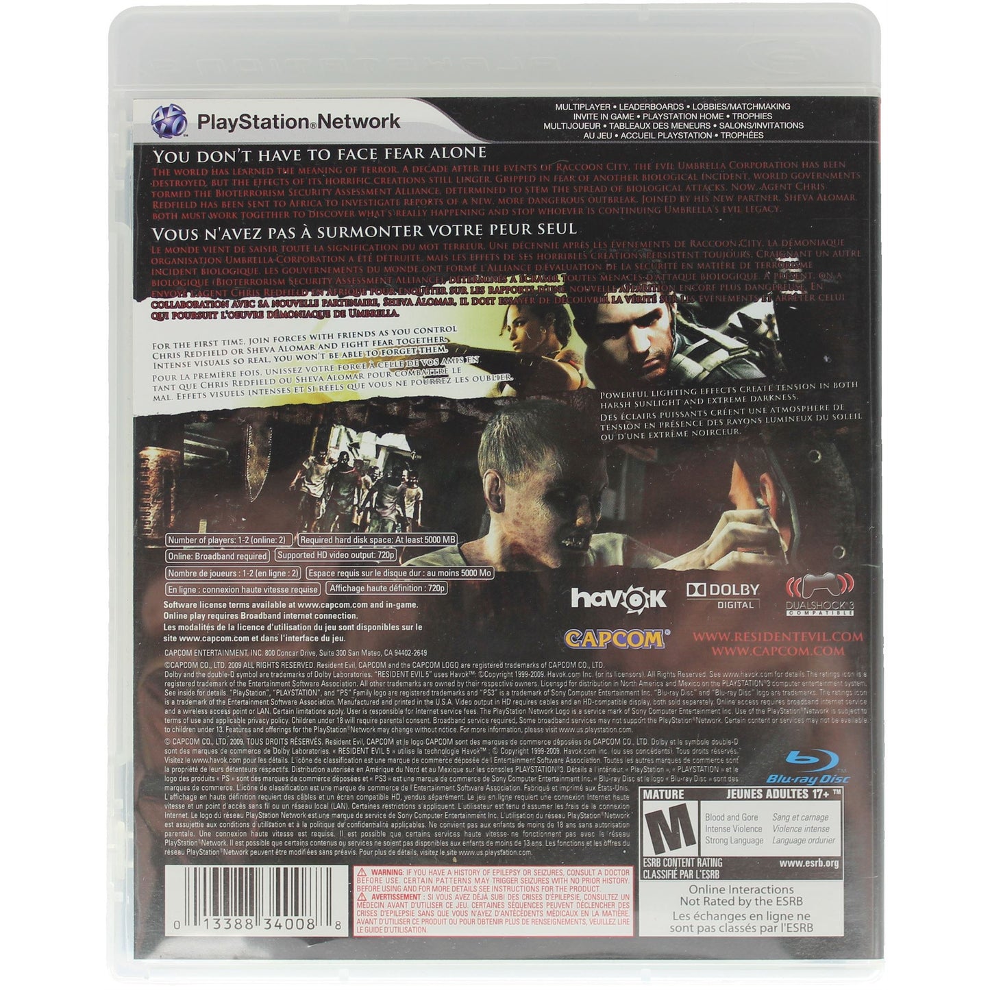 Resident Evil 5 (PS3)