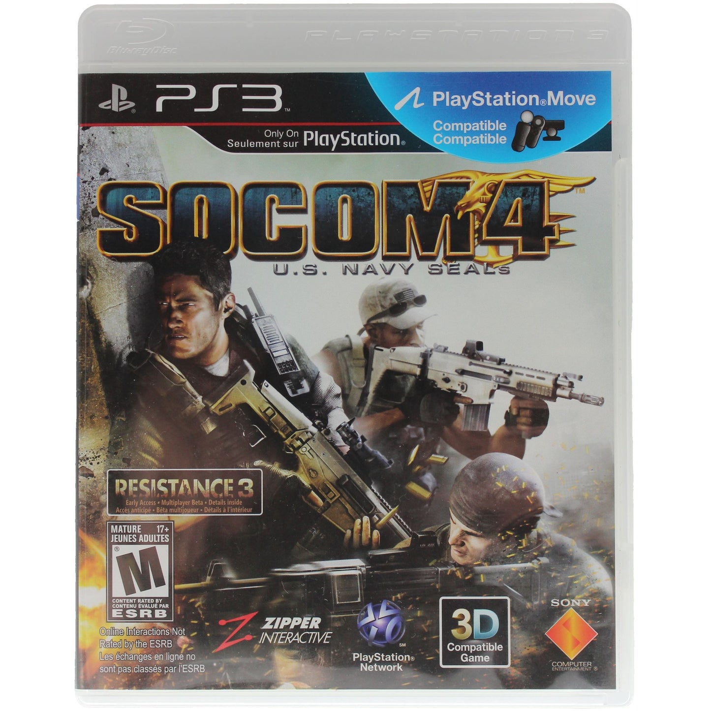 SOCOM 4: U.S. Navy SEALs (PS3)