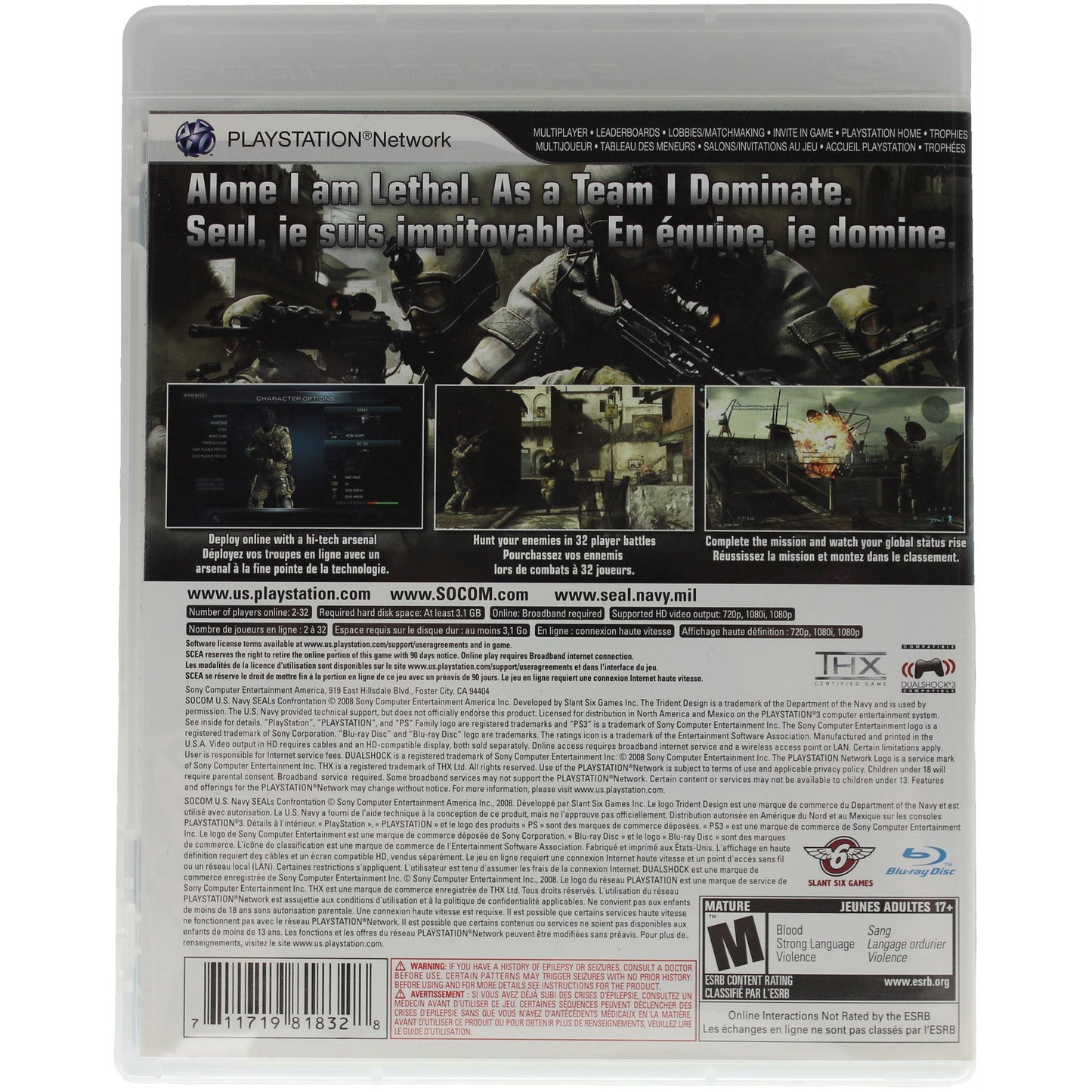 SOCOM U.S. Navy SEALs: Confrontation (PS3)