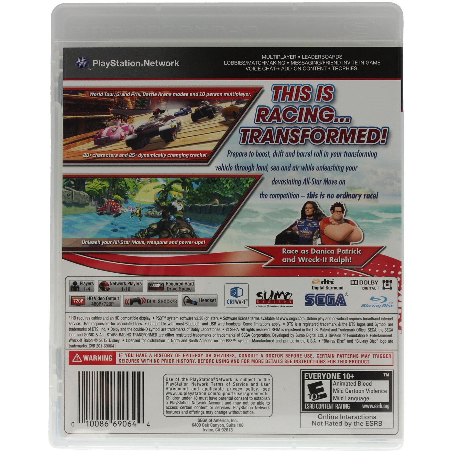 Sonic & All-Stars Racing: Transformed