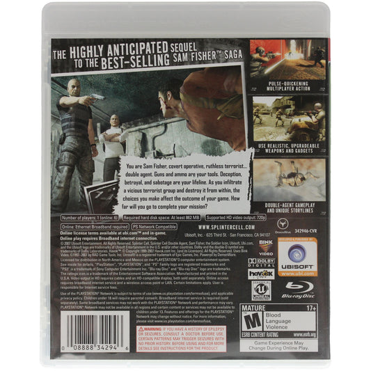 Splinter Cell: Double Agent (PS3)