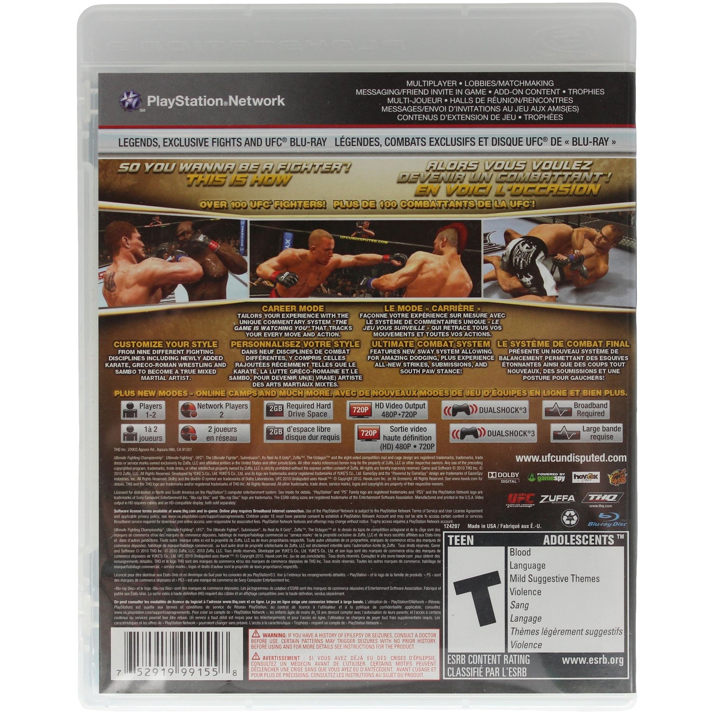 UFC Undisputed 2010 (PS3)