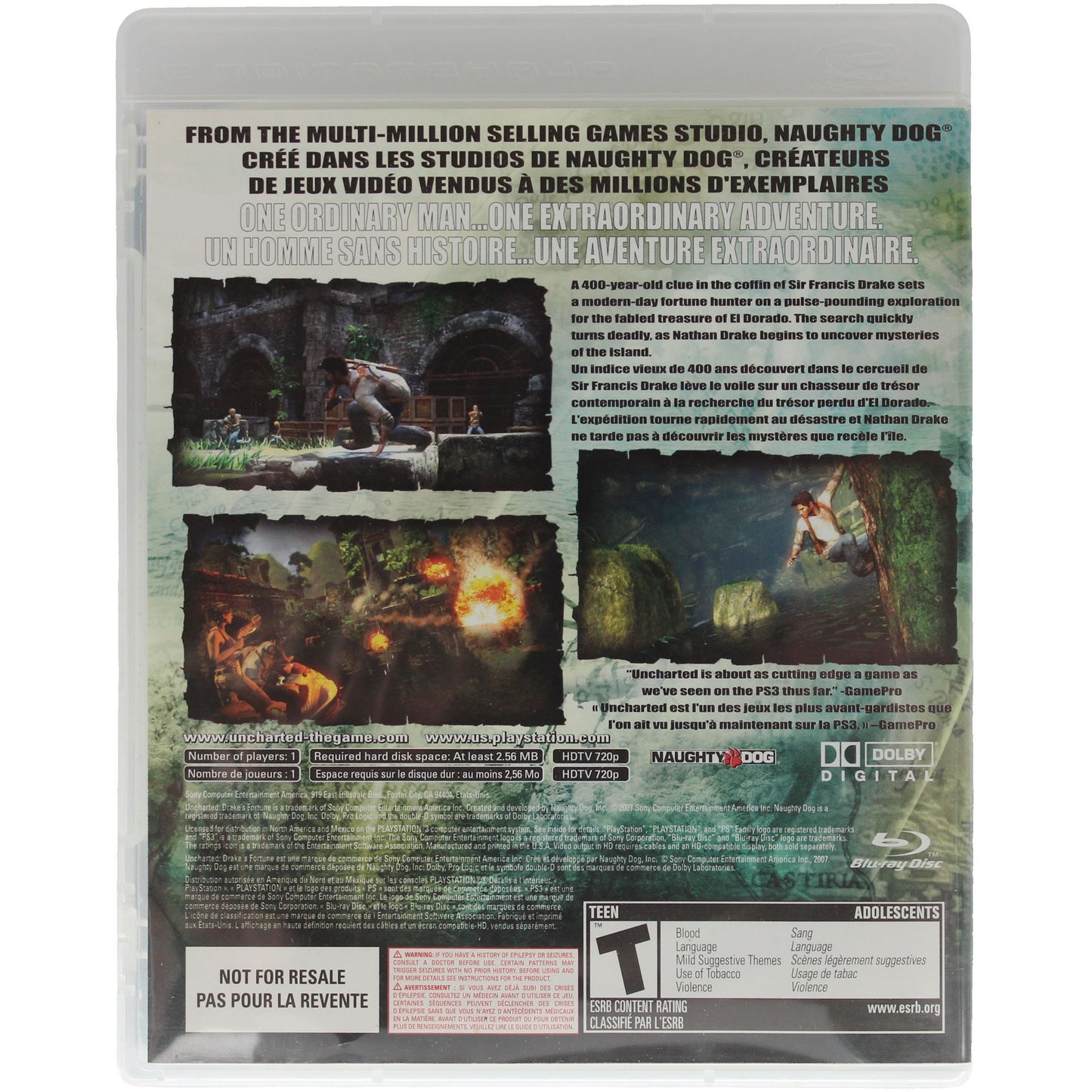 Uncharted: Drake's Fortune (PS3)