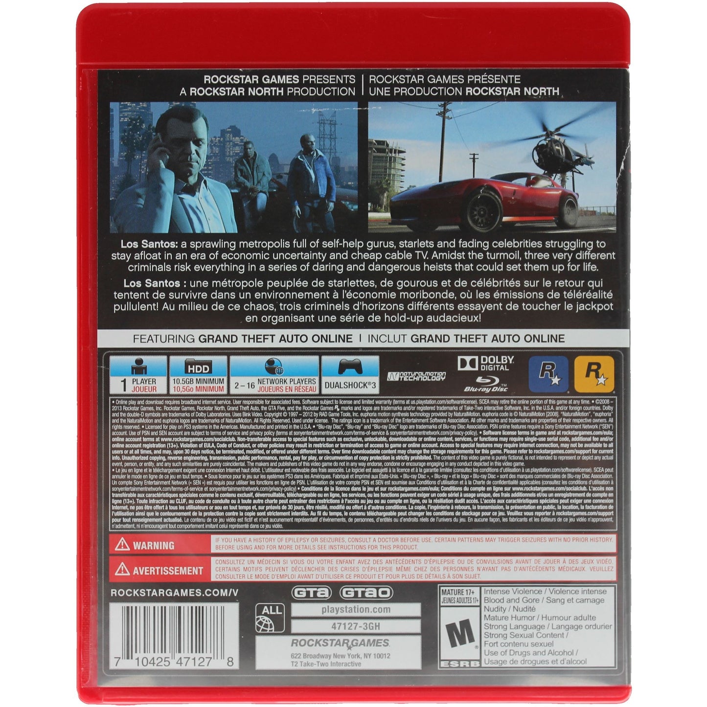 Grand Theft Auto V (PS3)