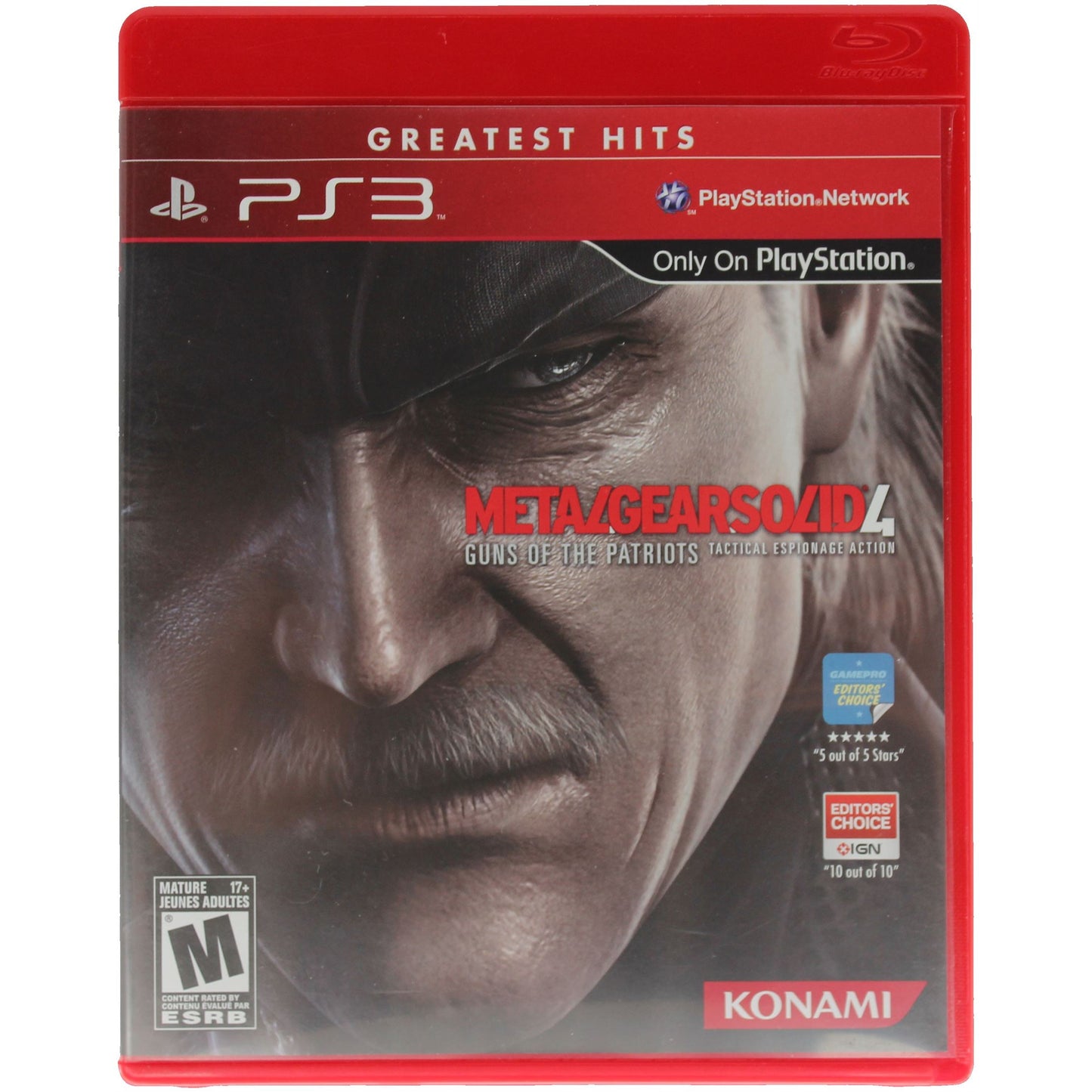 Metal Gear Solid 4: Guns Of The Patriots (PS3)