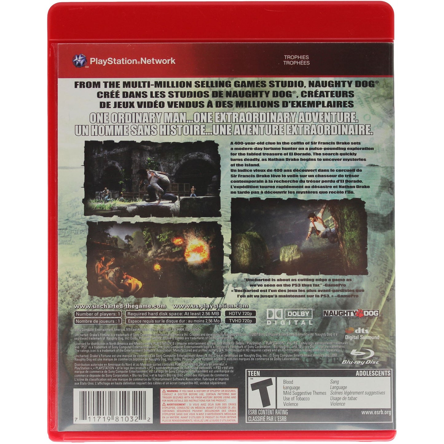 Uncharted: Drake's Fortune (PS3)