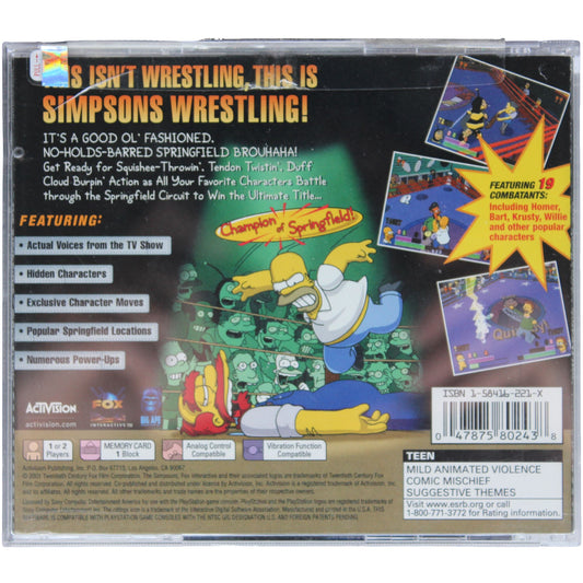 The Simpsons: Wrestling