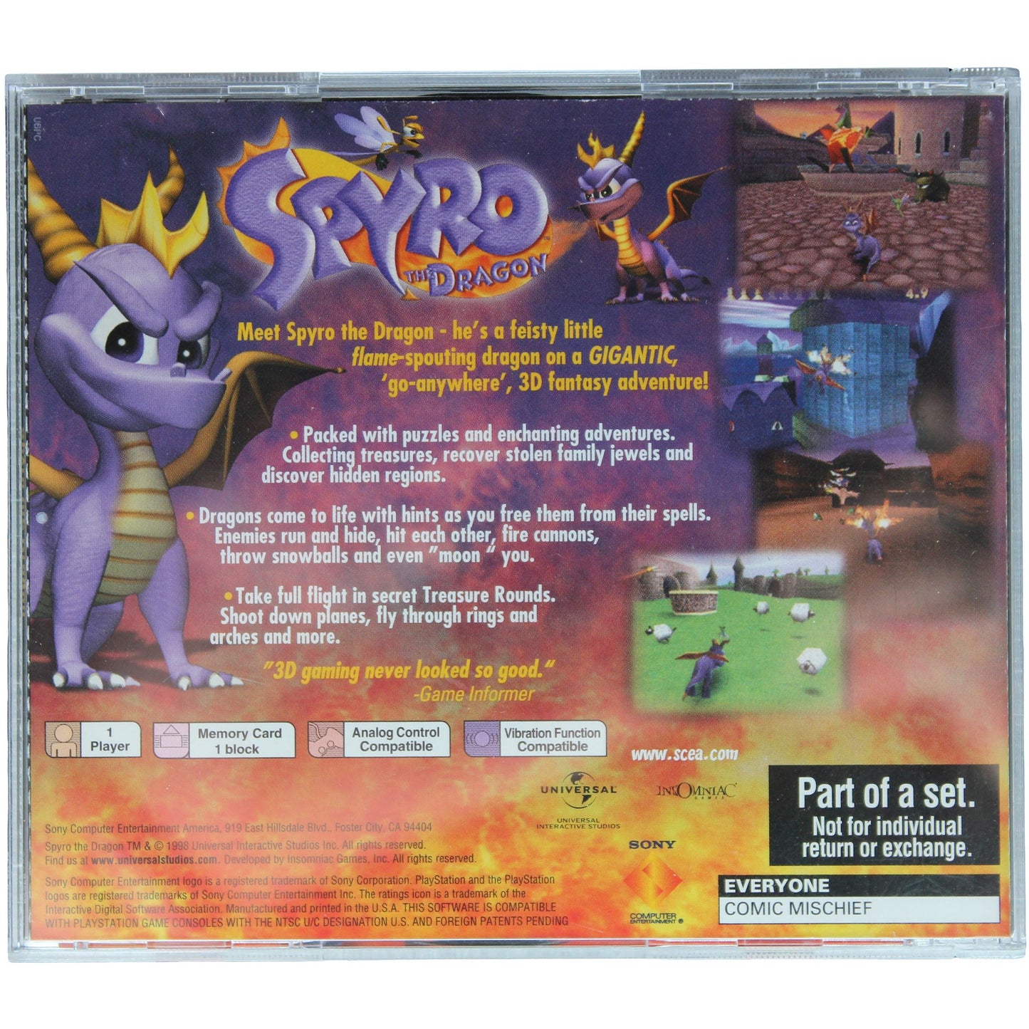 Spyro: The Dragon [Collector's Edition] (PS1)