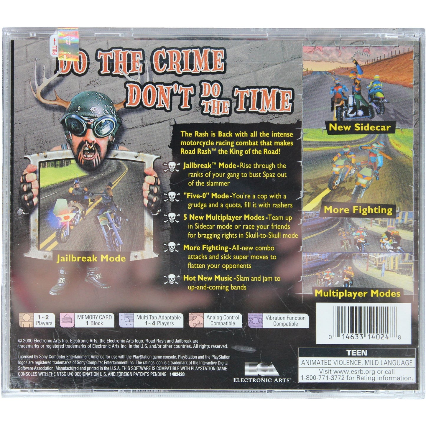 Road Rash: Jailbreak (PS1)
