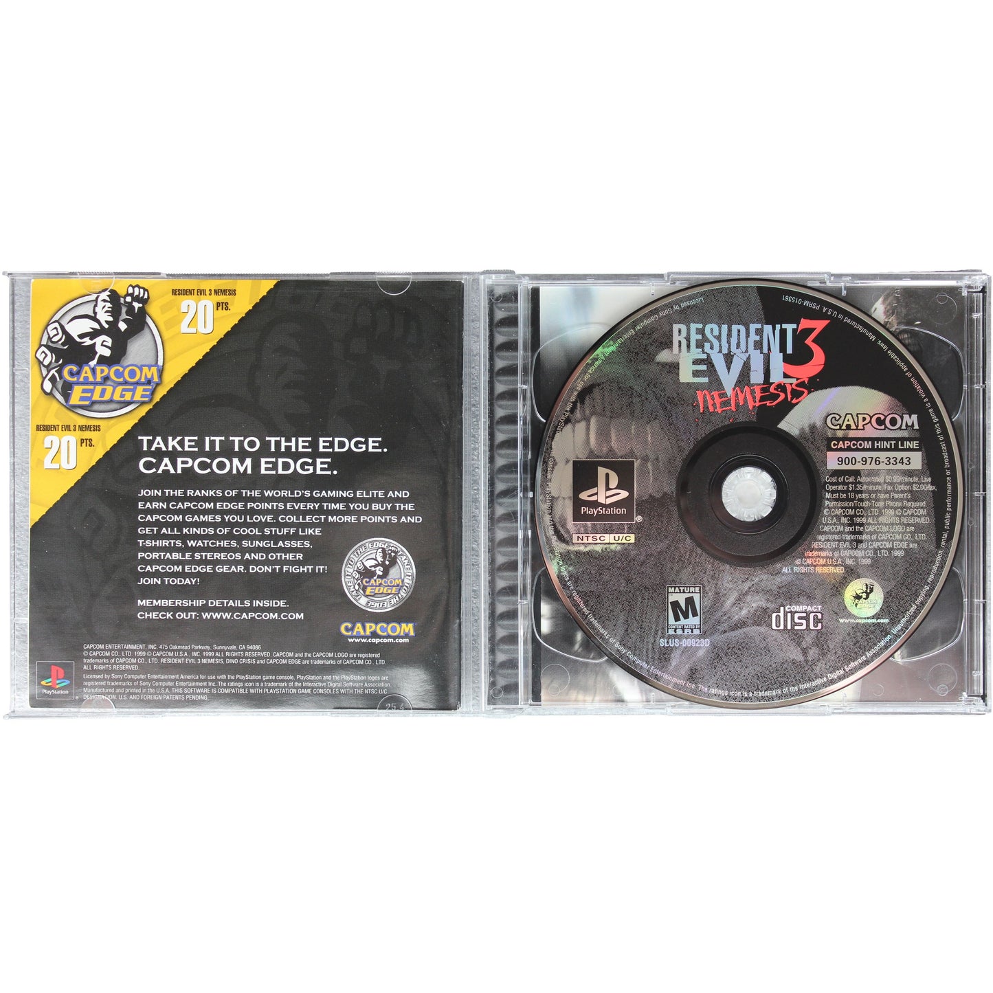 Resident Evil 3: Nemesis (PS1)