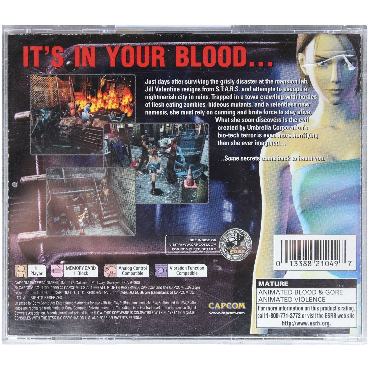 Resident Evil 3: Nemesis (PS1)