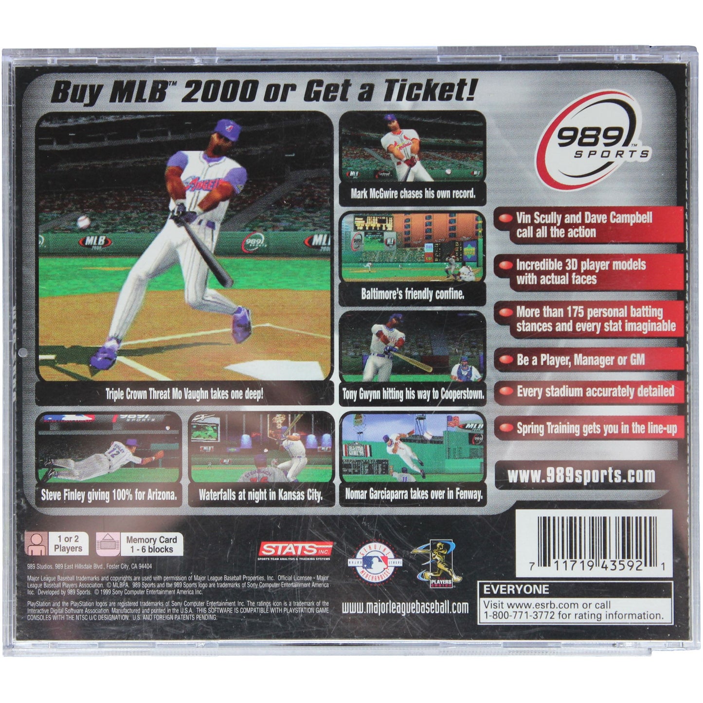 MLB 2000 (PS1)